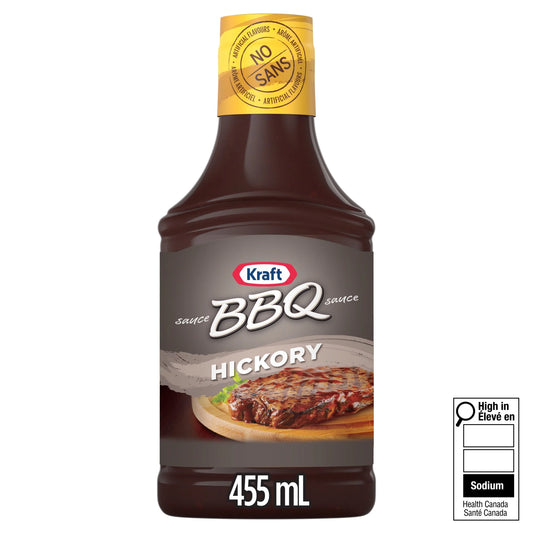 Kraft Hickory Smoke BBQ Sauce, 455 mL