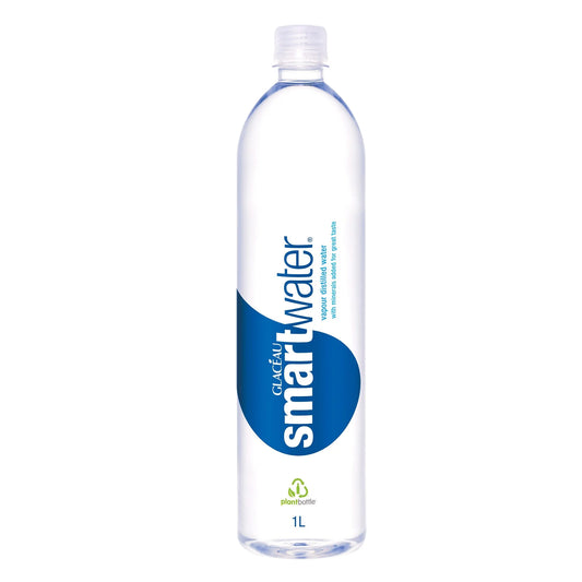 Glacéau Smartwater Vapour-Distilled Water, 12 × 1 L