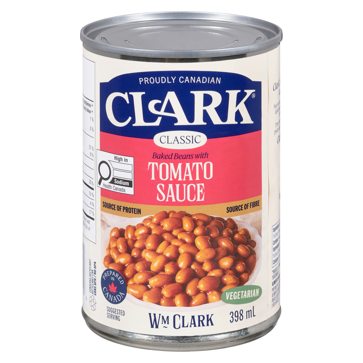 Clark Beans in Tomato Sauce, 398 mL