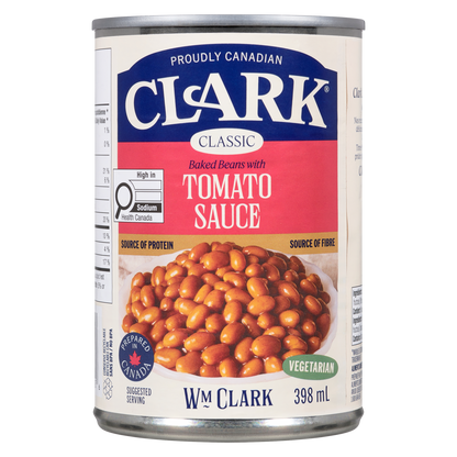 Clark Beans in Tomato Sauce, 398 mL