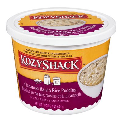 Kozy Shack Cinnamon Raisin Rice Pudding, 624 g