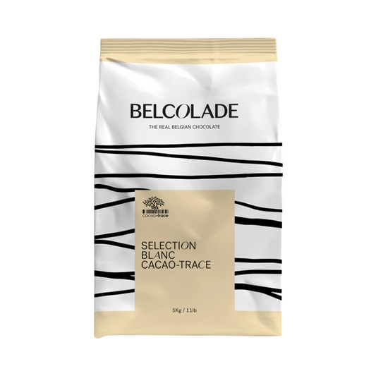 Belcolade 28% White Chocolate Drops, 5 kg