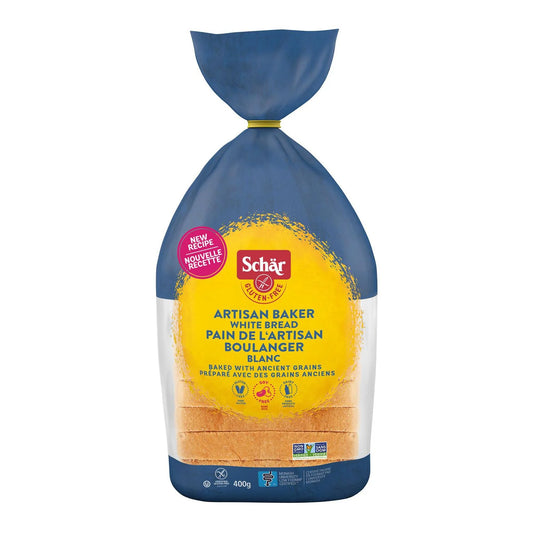 Schär Gluten-Free Artisan Baker White Bread, 400 g