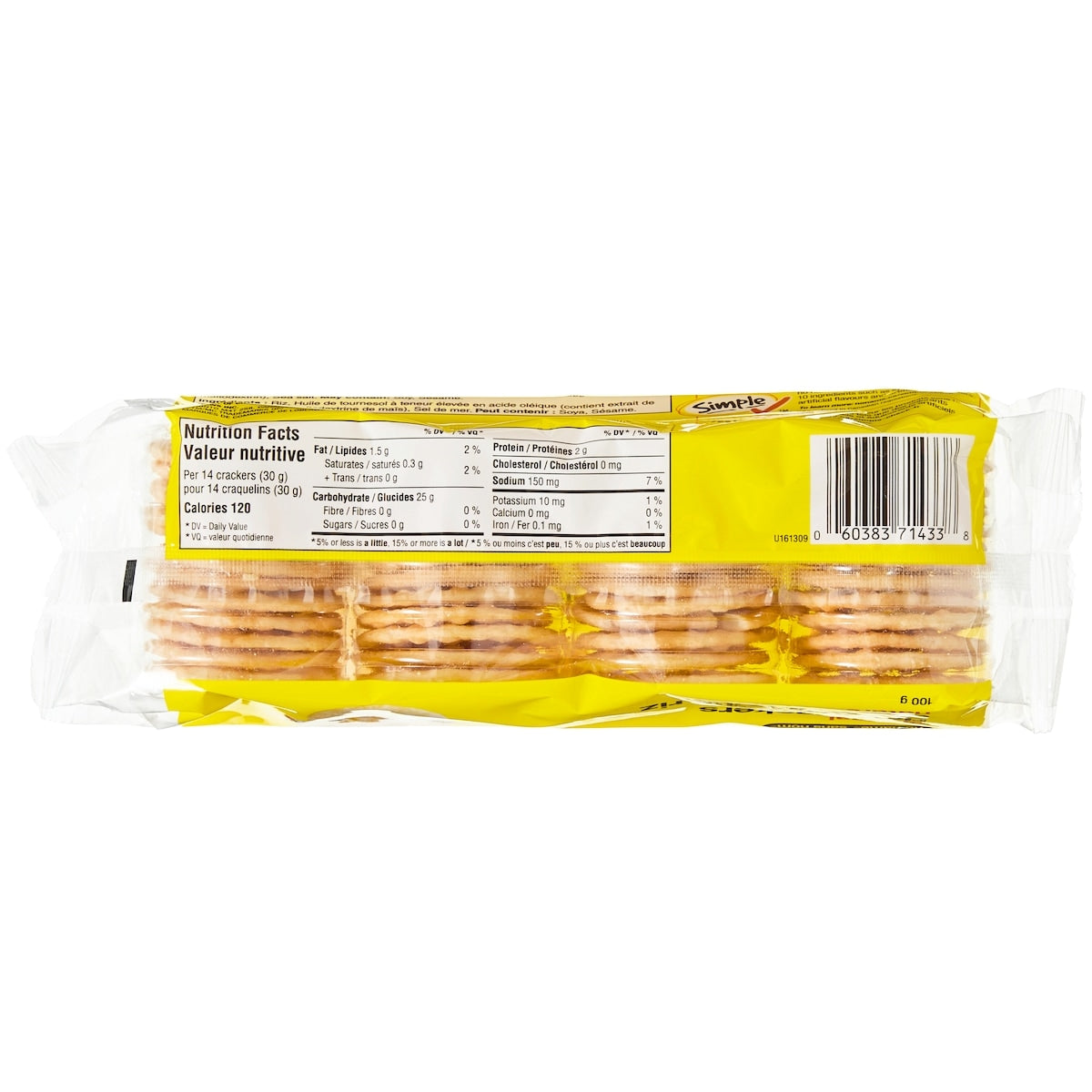 No Name Original Rice Crackers, 100 g