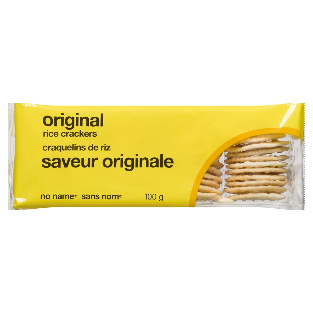 No Name Original Rice Crackers, 100 g