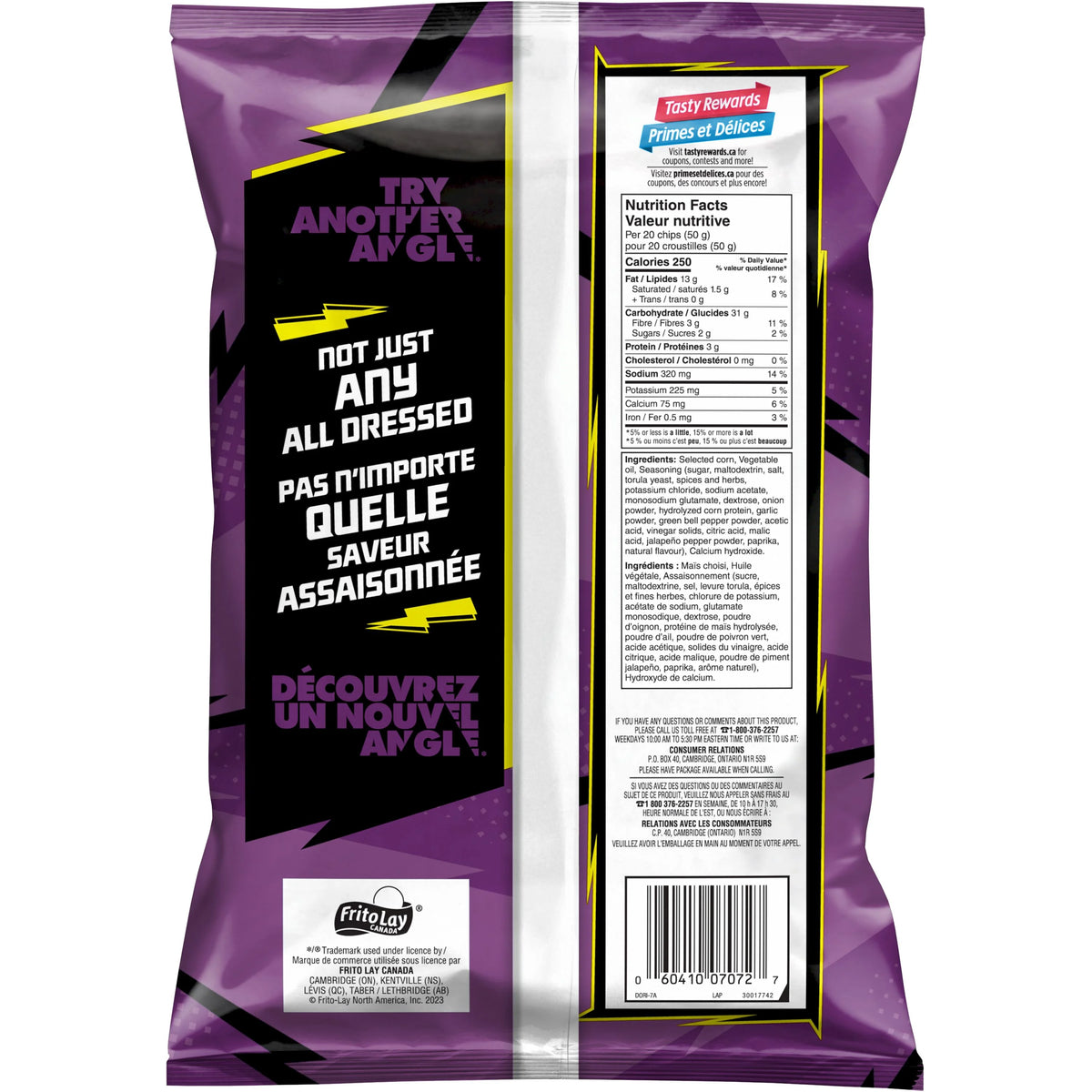 Doritos Tangy All Dressed Flavoured Tortilla Chips, 210 g