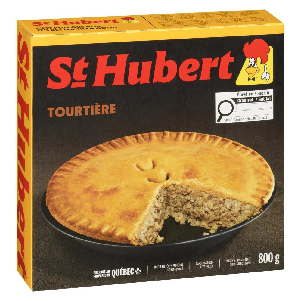 St-Hubert Frozen Delicious Meat Pie, 800 g