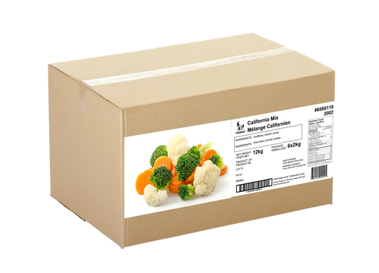 Fennec Frozen California Mix, 6 × 2 kg