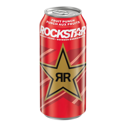 Rockstar Punched Tropical Punch Energy Drink, 473 mL
