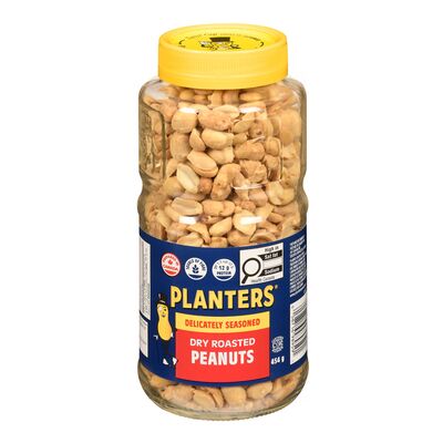 Planters Dry Roasted Peanuts, 454 g