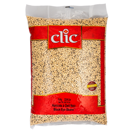 Clic Black Eye Beans, Dried, 10 kg