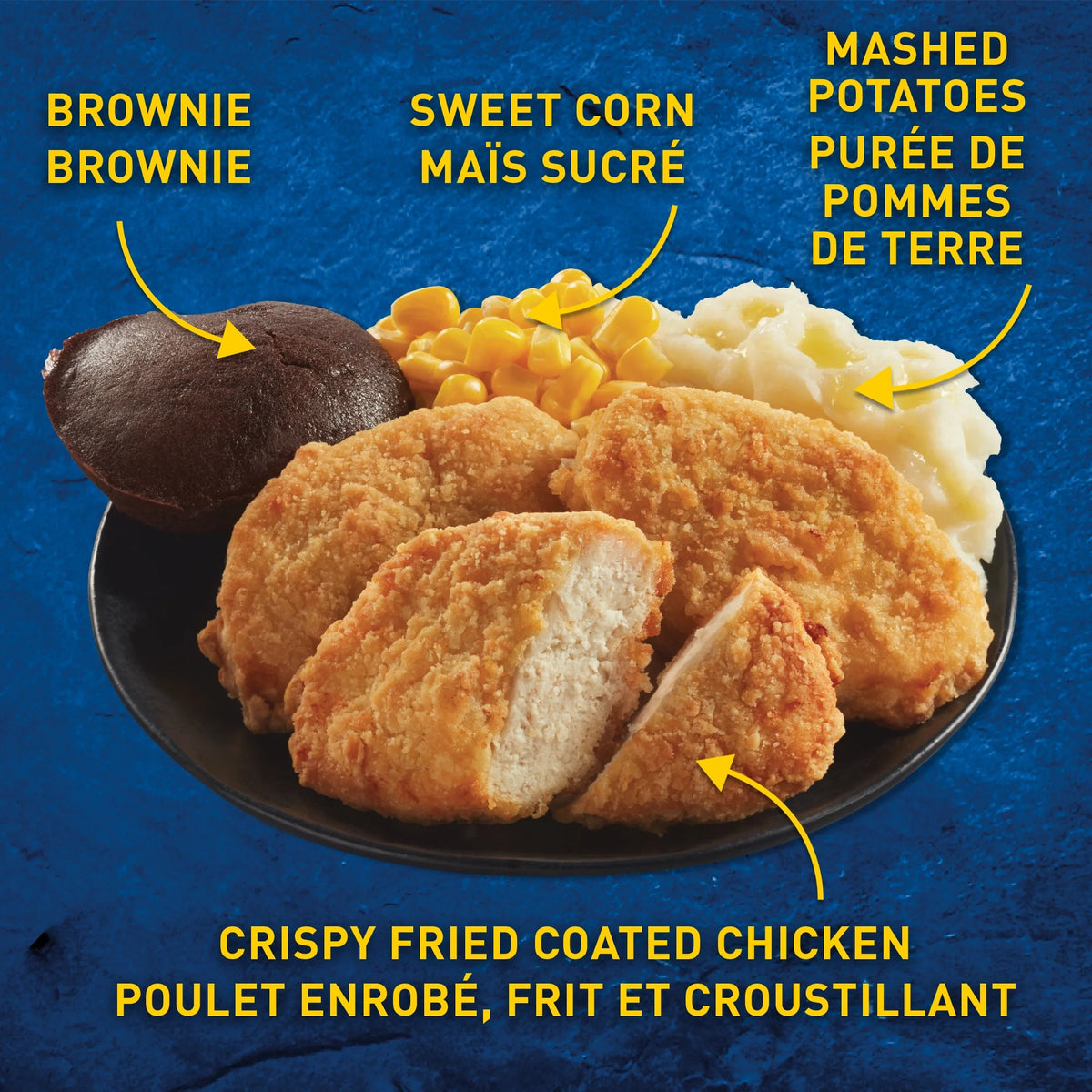 Hungry-Man Fried Chicken Cutlettes Frozen Entrée, 360 g