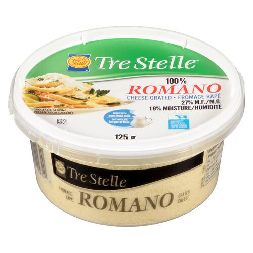 Tre Stelle Grated Romano Cheese, 125 g