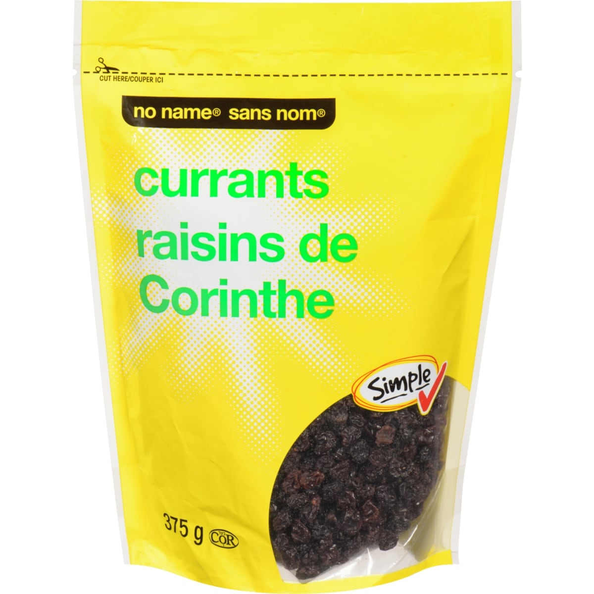 No Name Currants, 375 g