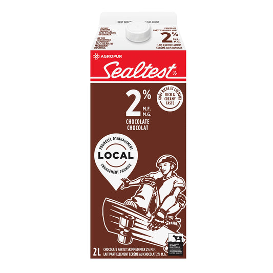 Sealtest 2% Chocolate Milk, 2 L