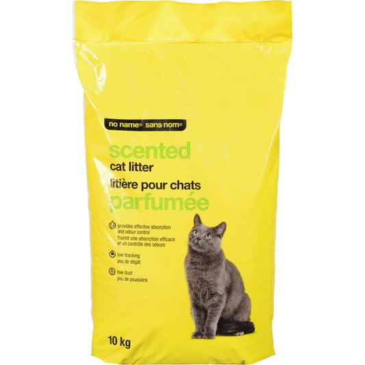 No Name Scented Cat Litter, 10 kg