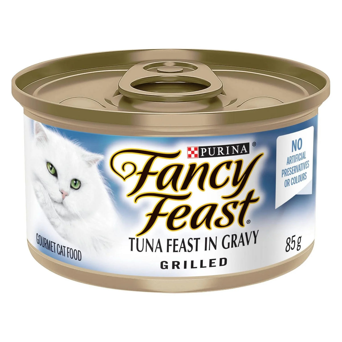 Fancy Feast Grilled Tuna in Gravy Wet Cat Food, 85 g