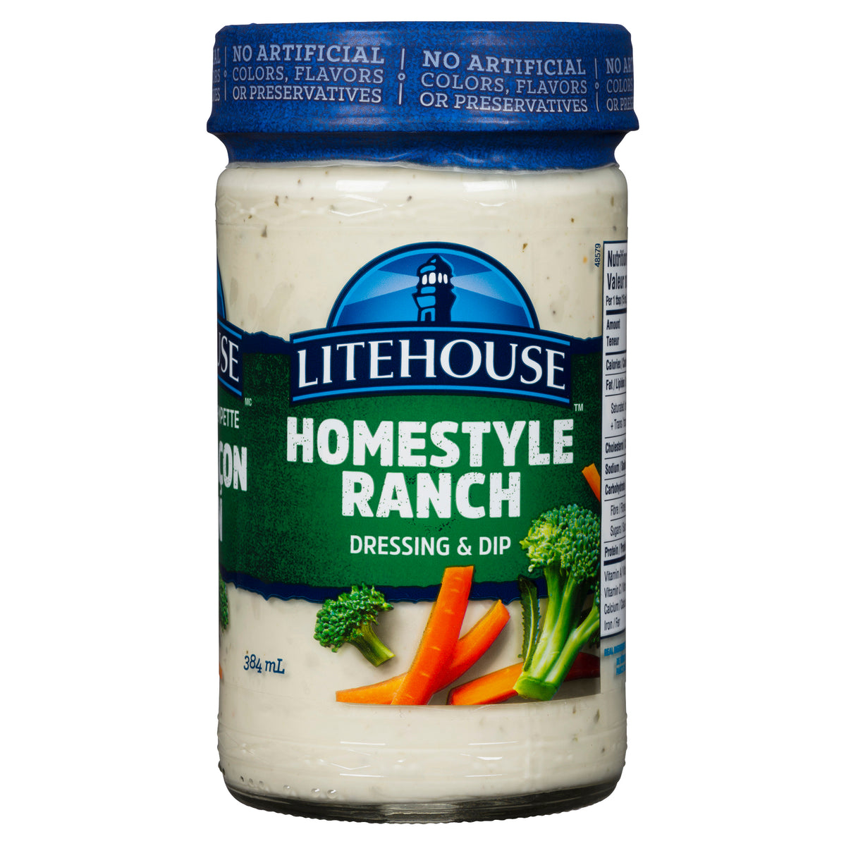 Litehouse Homestyle Ranch Dressing, 384 mL