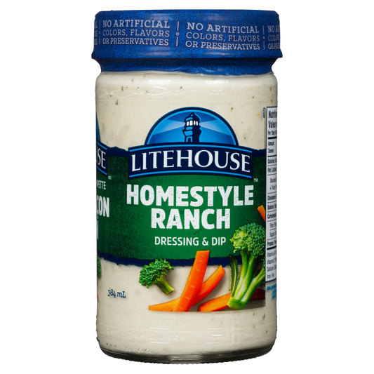 Litehouse Homestyle Ranch Dressing, 384 mL