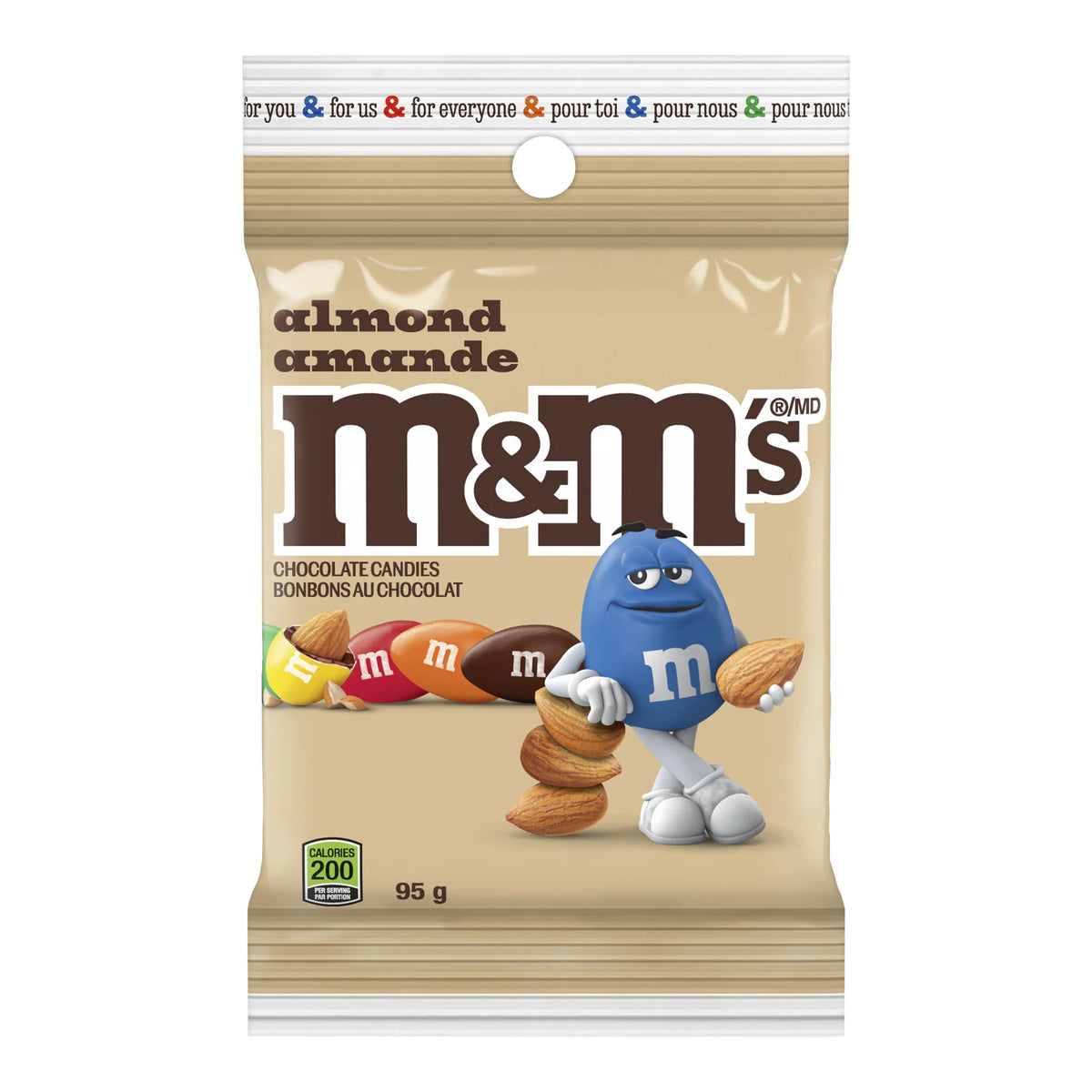 M&M's Almond Chocolate, 24 × 95 g