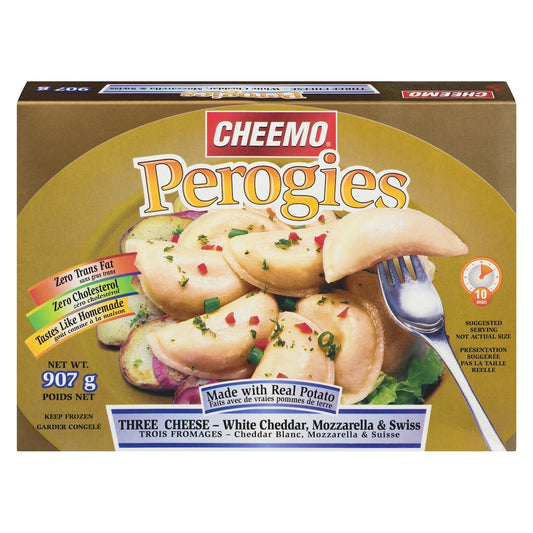 Cheemo Three Cheese Perogies, 907 g