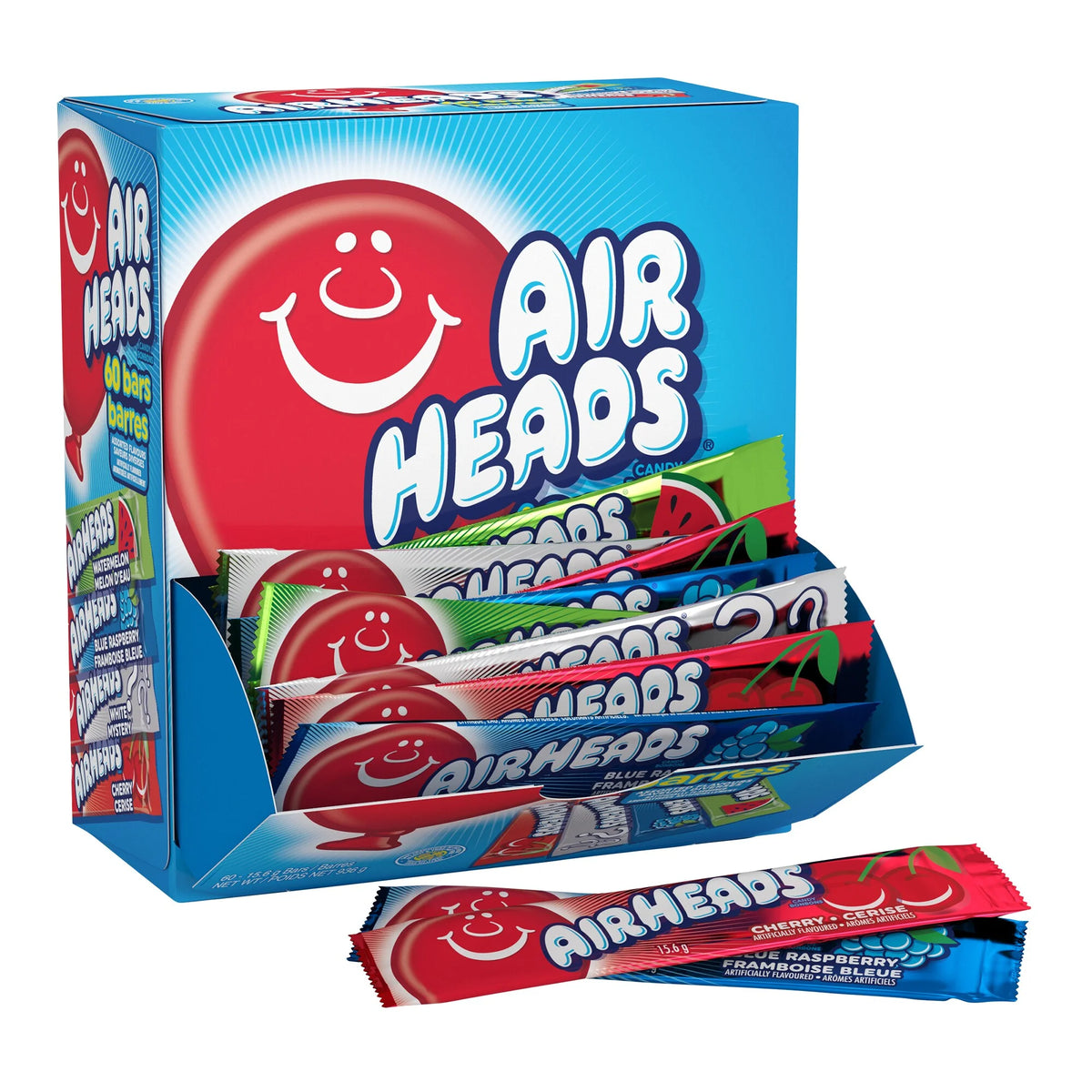 Airheads Gravity Feed Box, 60 × 15.6 g