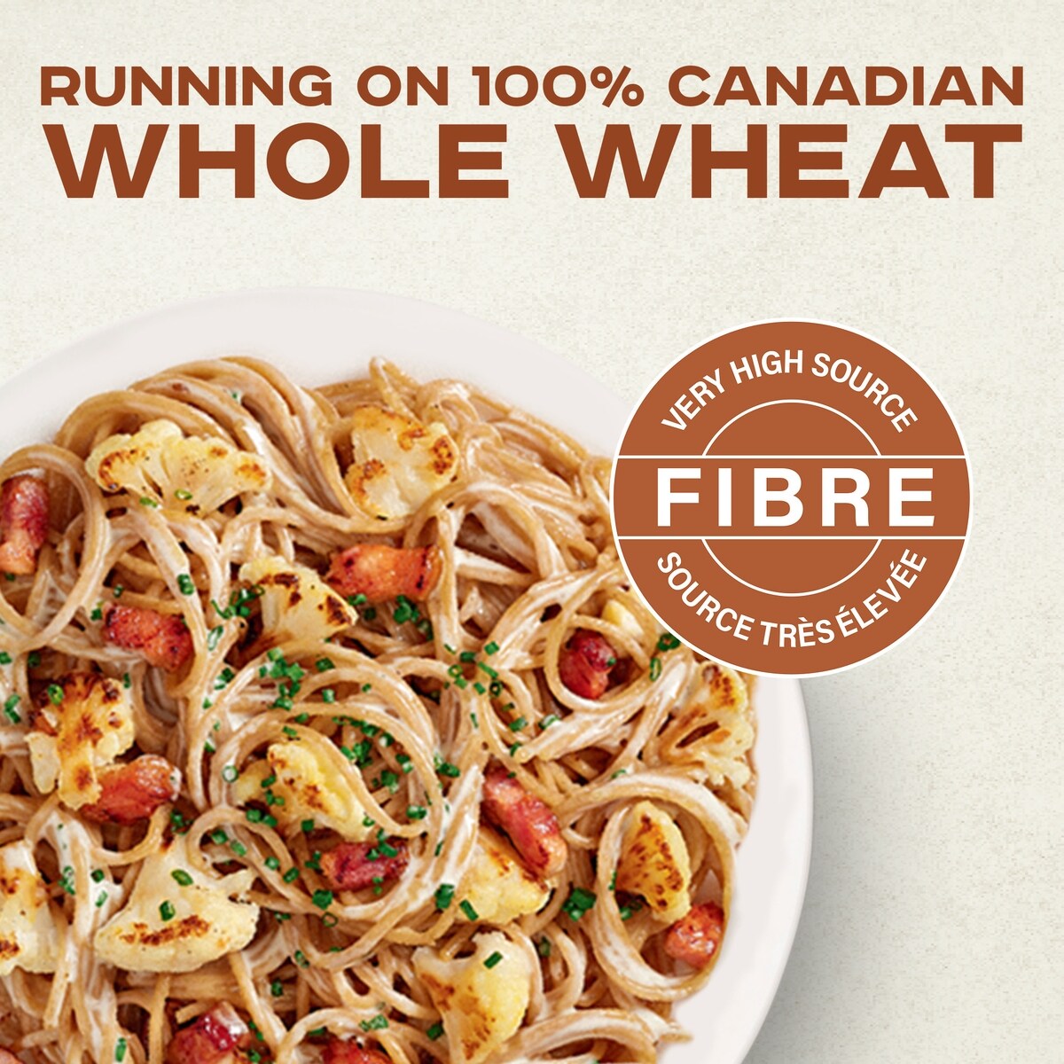 Catelli Whole Grains Spaghetti Pasta, 375 g