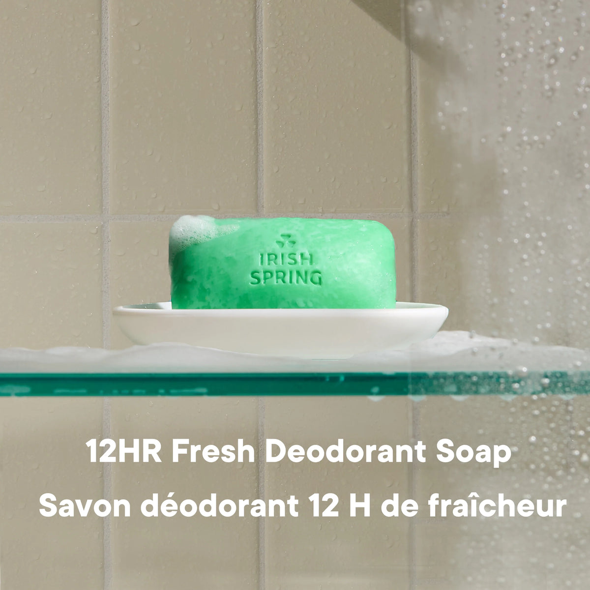 Irish Spring Original Deodorant Bar Soap, 6 × 104.8 g