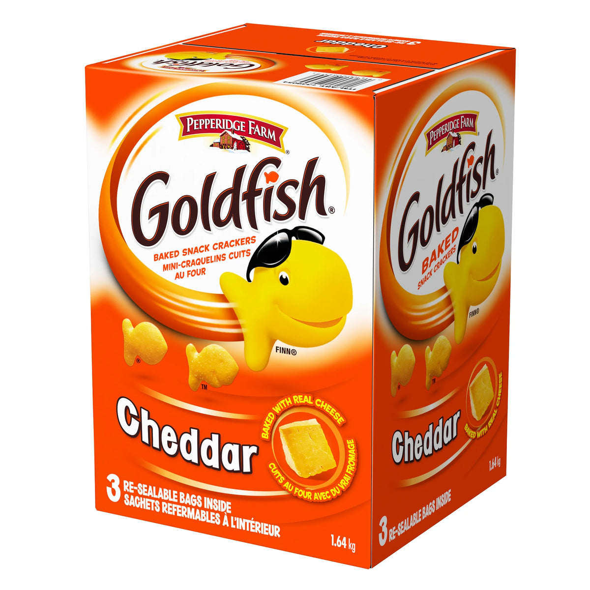 Goldfish Cheddar Crackers, 1.64 kg