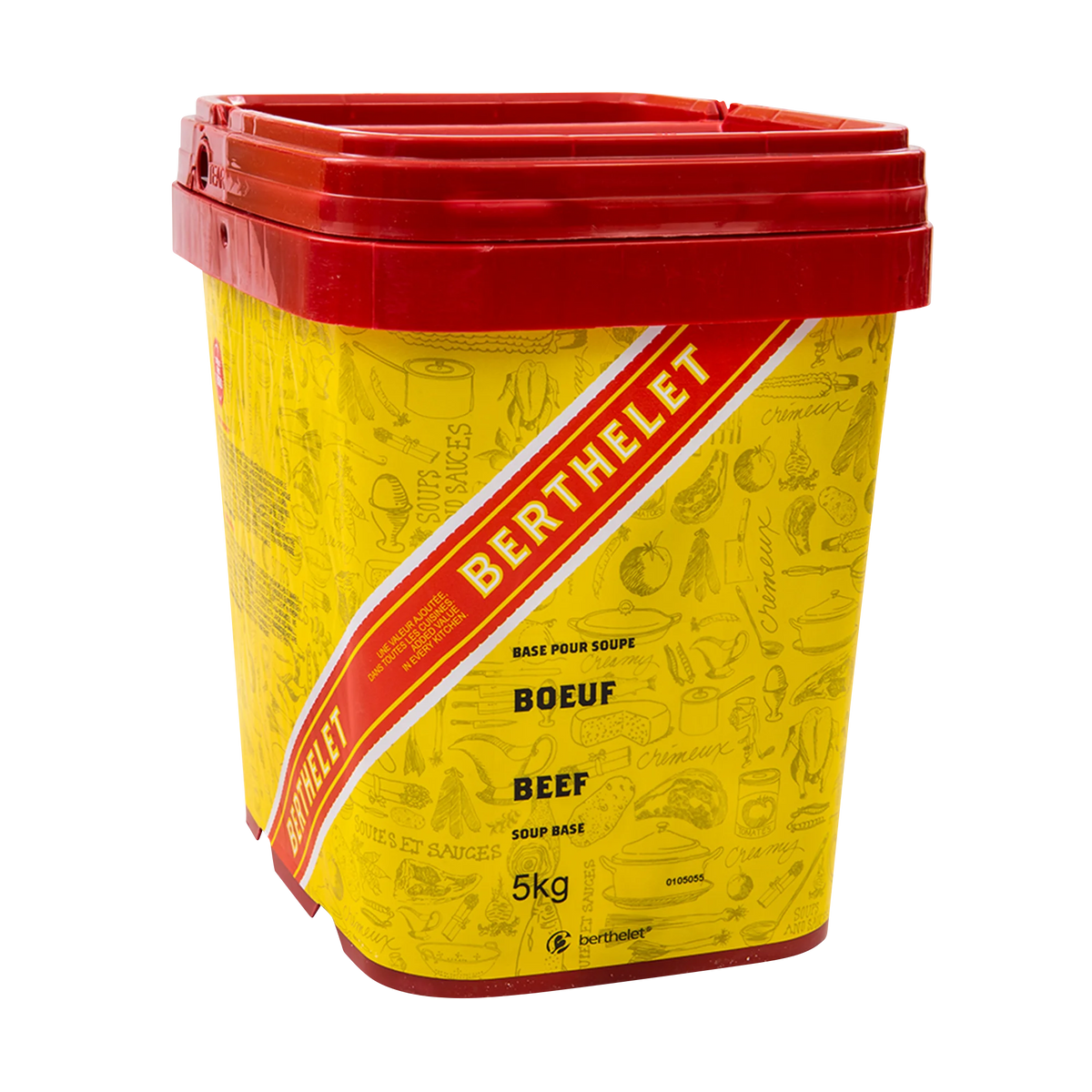 Berthelet Beef Soup Base, 5 kg