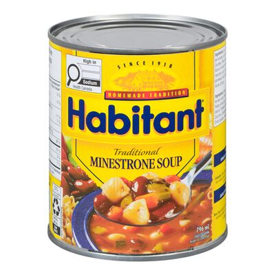 Habitant Ready-to-Serve Minestrone Soup, 796 mL
