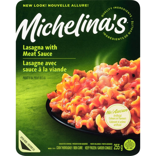 Michelina's Lasagna with Meat Sauce, 255 g