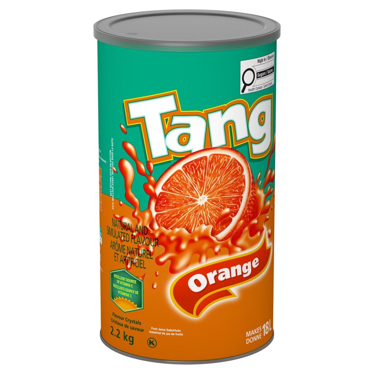 Tang's Orange Drink Mix, 2.2 kg
