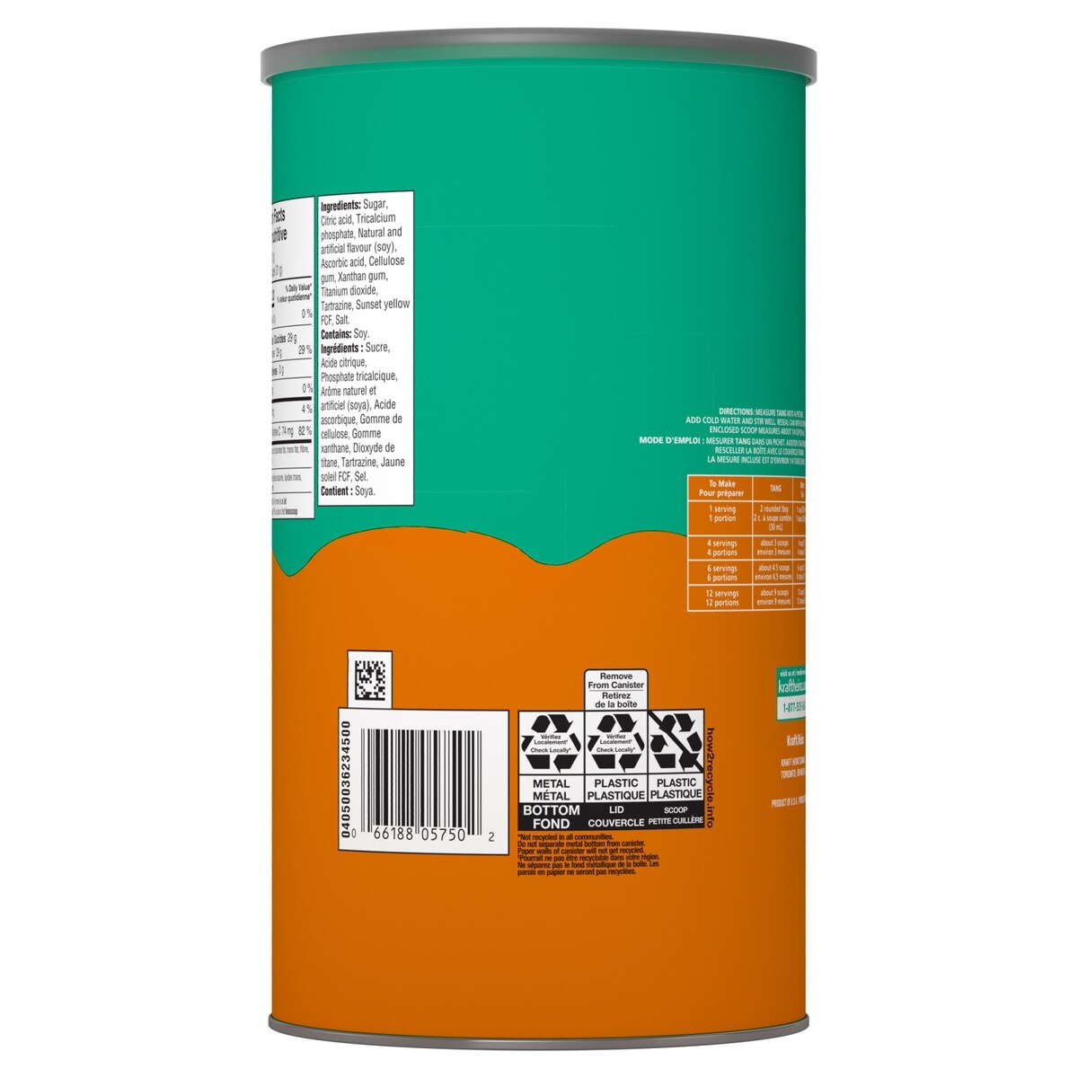 Tang's Orange Drink Mix, 2.2 kg