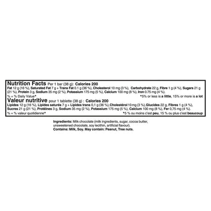 Cadbury Dairy Milk Milk Chocolate Bar, 38 g