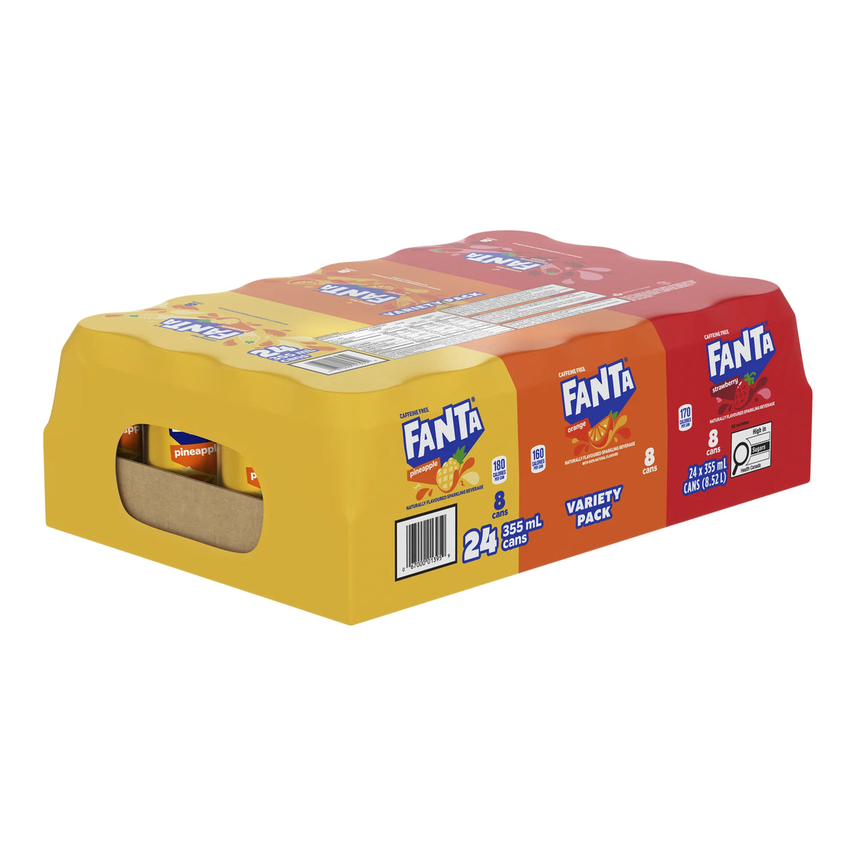 Fanta Variety Pack, 24 × 355 mL