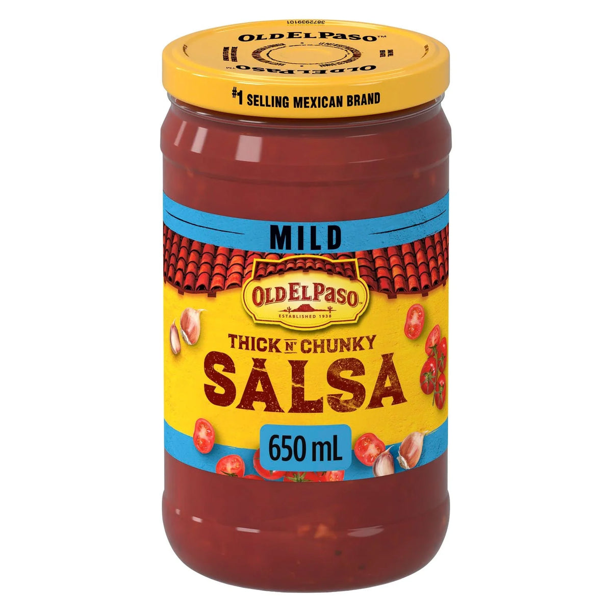 Old El Paso Thick 'n Chunky Mild Salsa, 650 mL