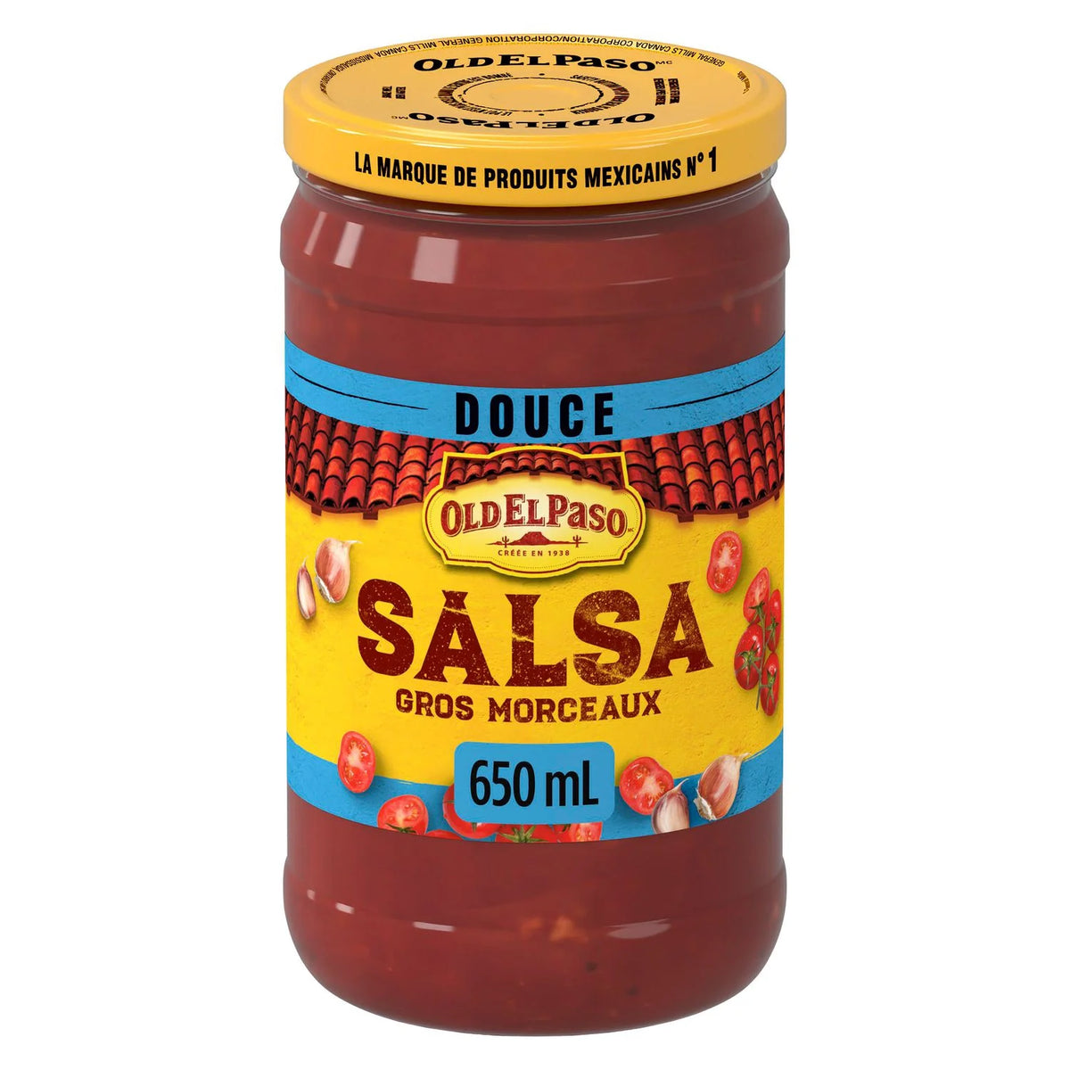 Old El Paso Thick 'n Chunky Mild Salsa, 650 mL