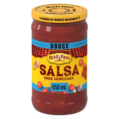 Old El Paso Thick 'n Chunky Mild Salsa, 650 mL