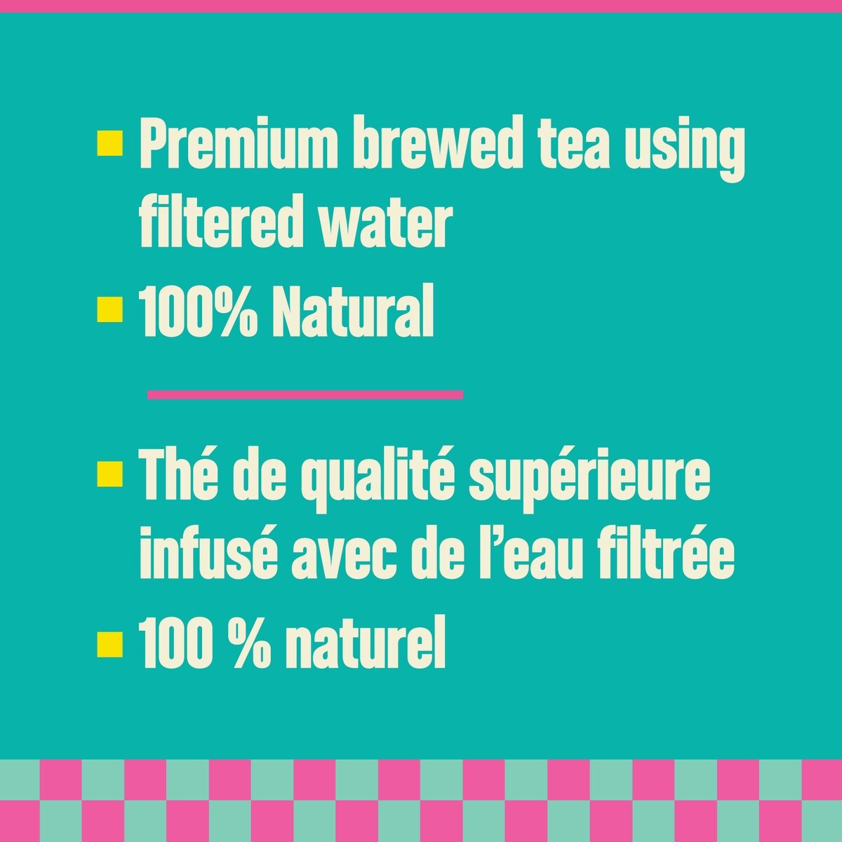 Arizona 100% Natural Iced Tea with Lemon, 8 × 200 mL