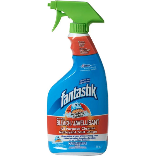 Fantastik All Purpose Cleaner with Bleach, 650 mL