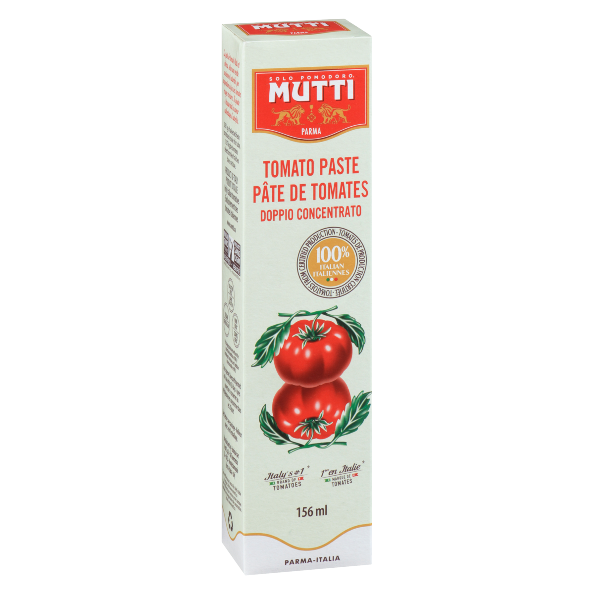 Mutti Tomato Paste Tube, 156 mL