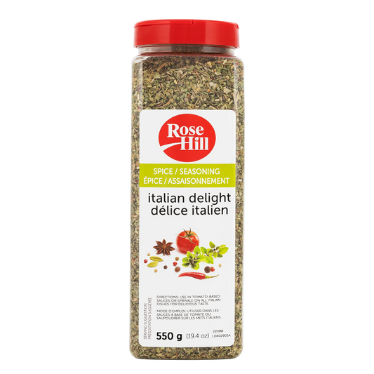 Rose Hill Italian Delight Seasoning, 550 g