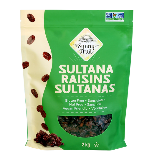 Sunny Fruit Sultana Raisins, 2 kg