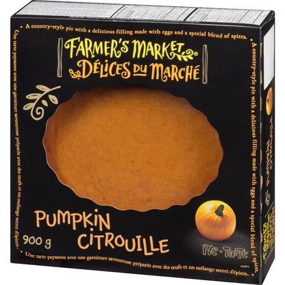 Farmer's Market Pumpkin Pie, 900 g