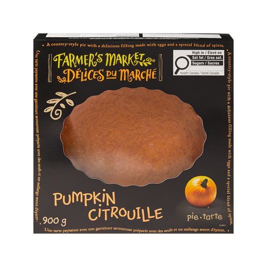 Farmer's Market Pumpkin Pie, 900 g