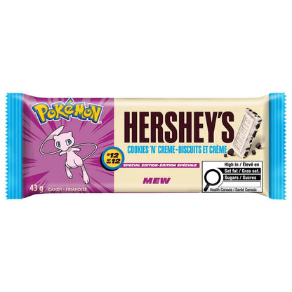 HERSHEY'S Cookies 'N' Creme Pokémon Special Edition Candy Bar, 43 g