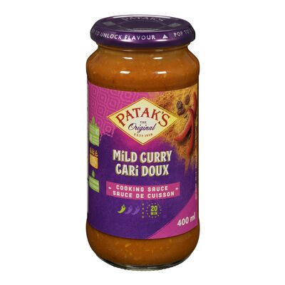 Patak's Mild Curry Cooking Sauce, 400 mL