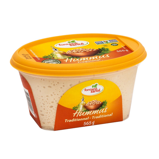 Fontaine Santé Traditional Hummus, 2 × 565 g