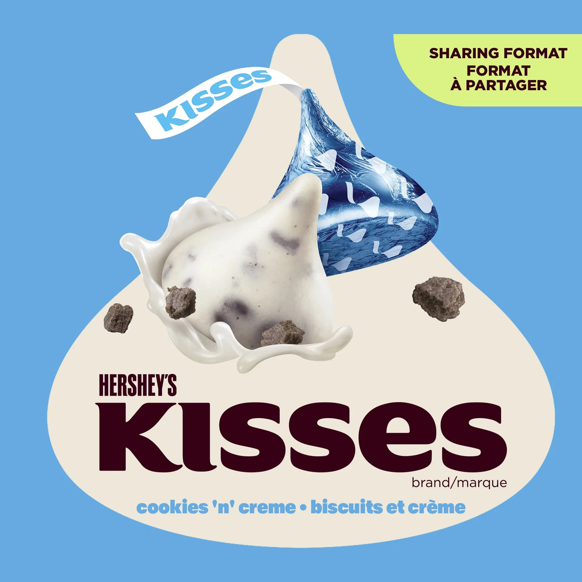 Hershey's Cookies 'N' Creme Kisses, 200 g